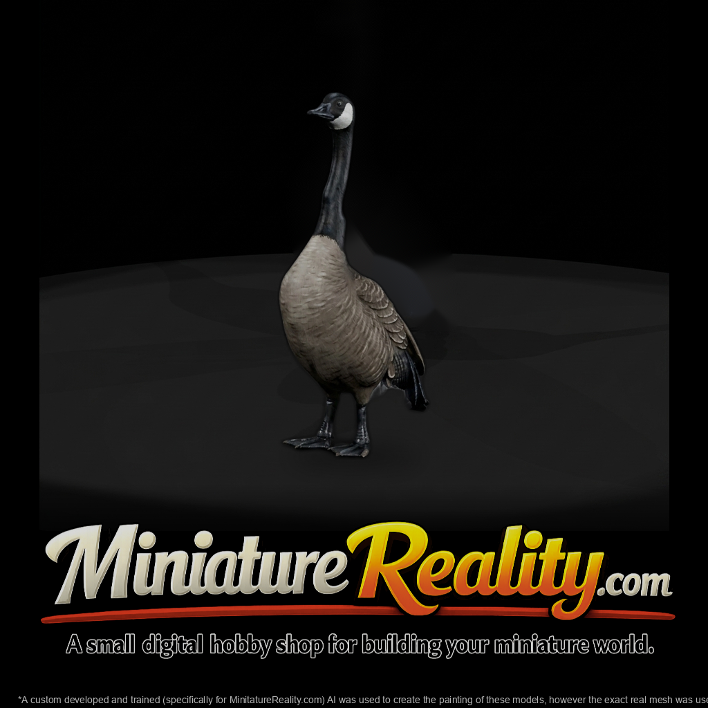Canada Goose Figurine & Railroad Layouts