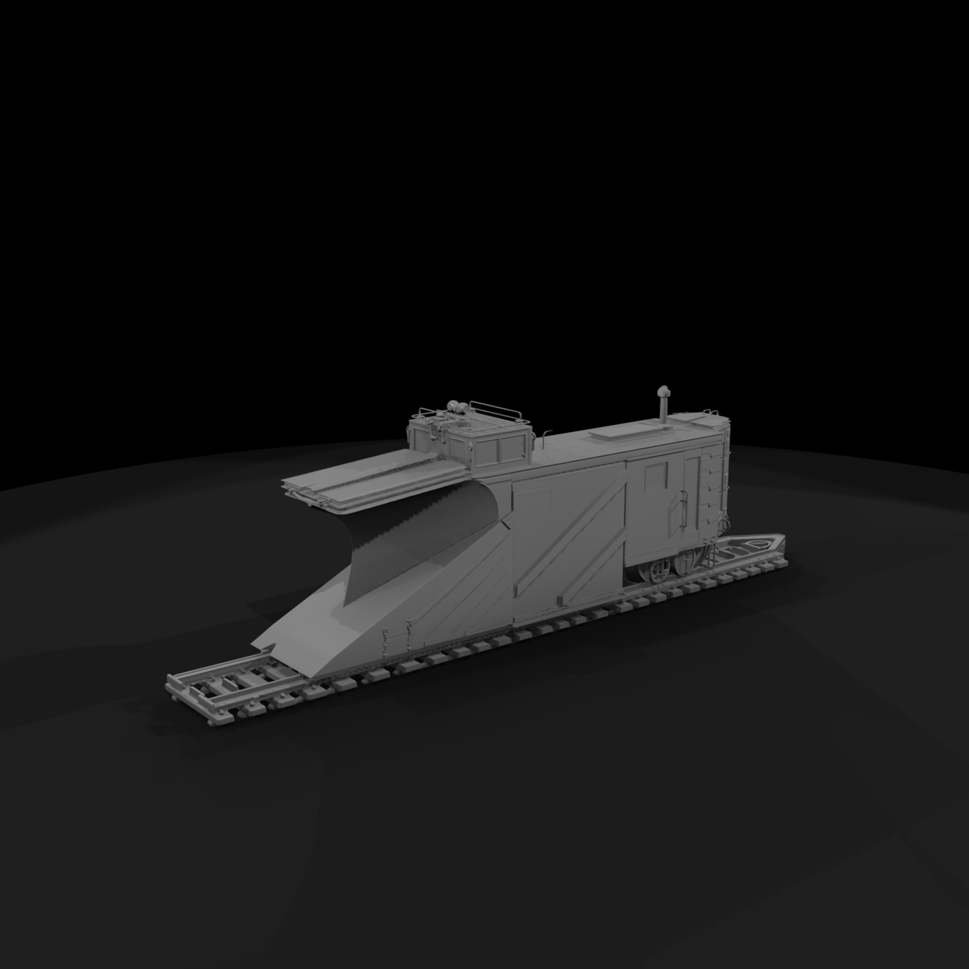Canadian National Snow Plow