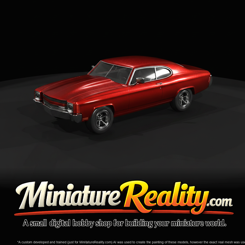 scale model / digital 3D model (photoreal )