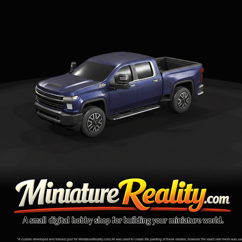 modern full-size pickup truck (Chevrolet-style visual cues)