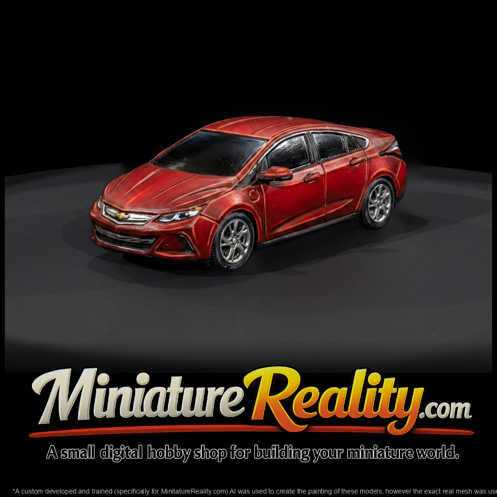 Chevrolet Volt Car for Dioramas & Layouts