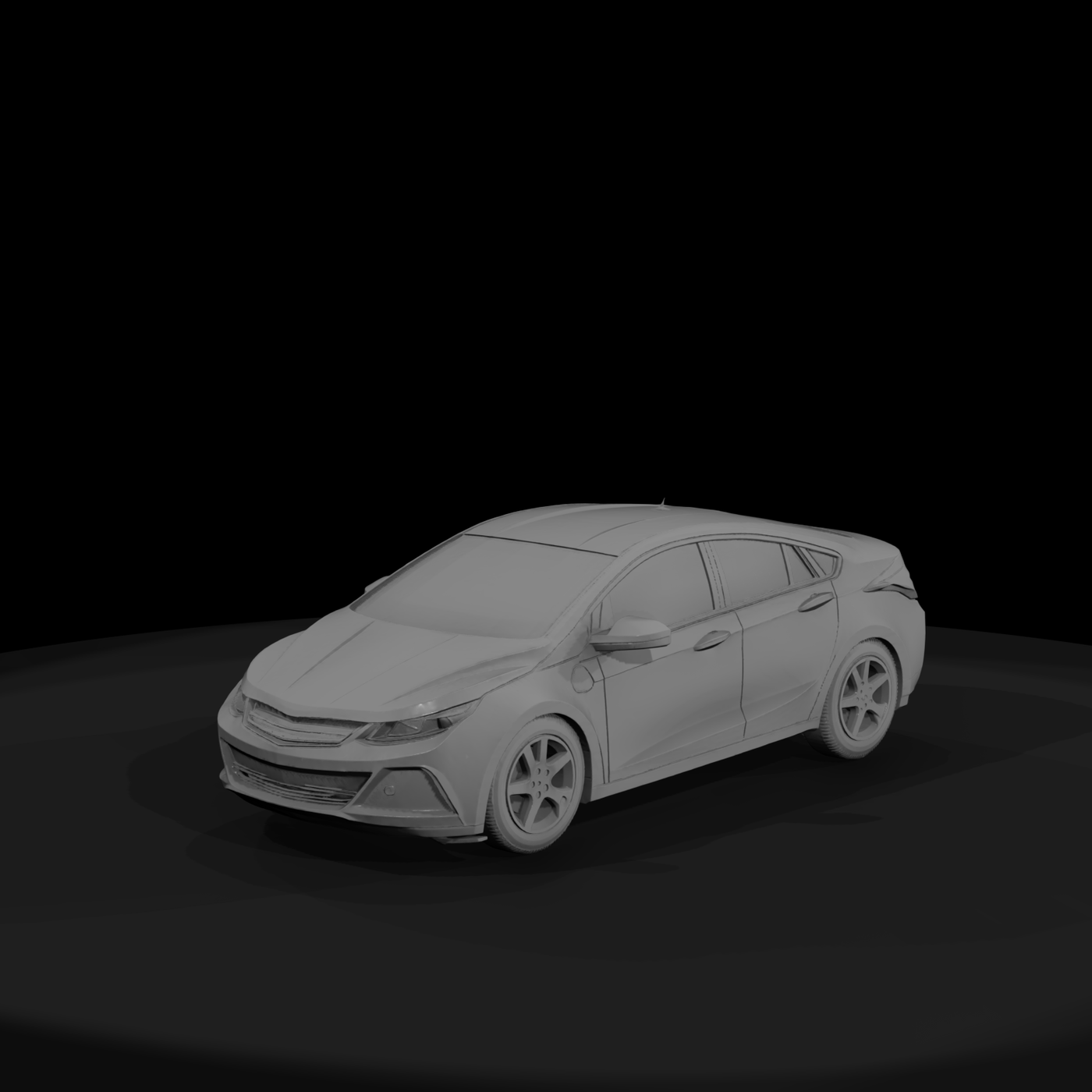 Chevrolet Volt Car for Dioramas & Layouts