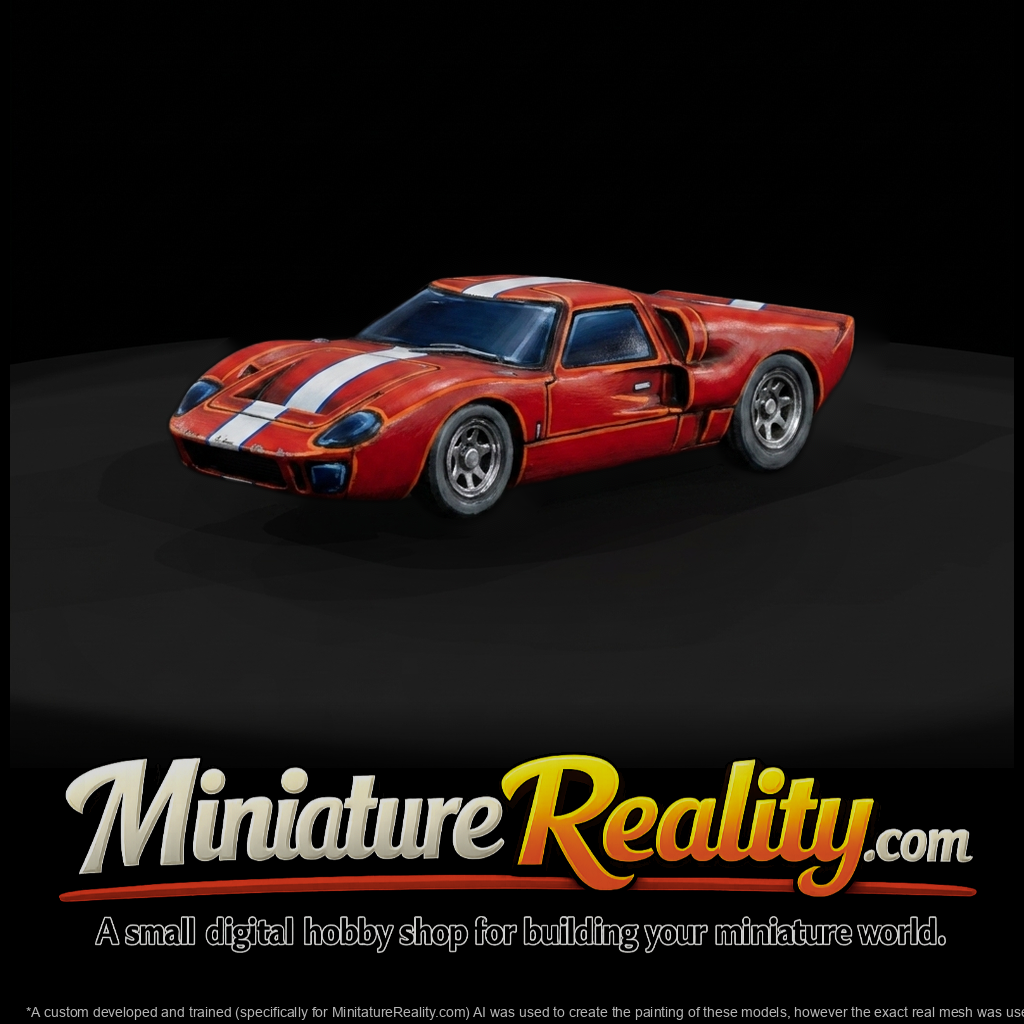 Classic GT Race Car and Layouts