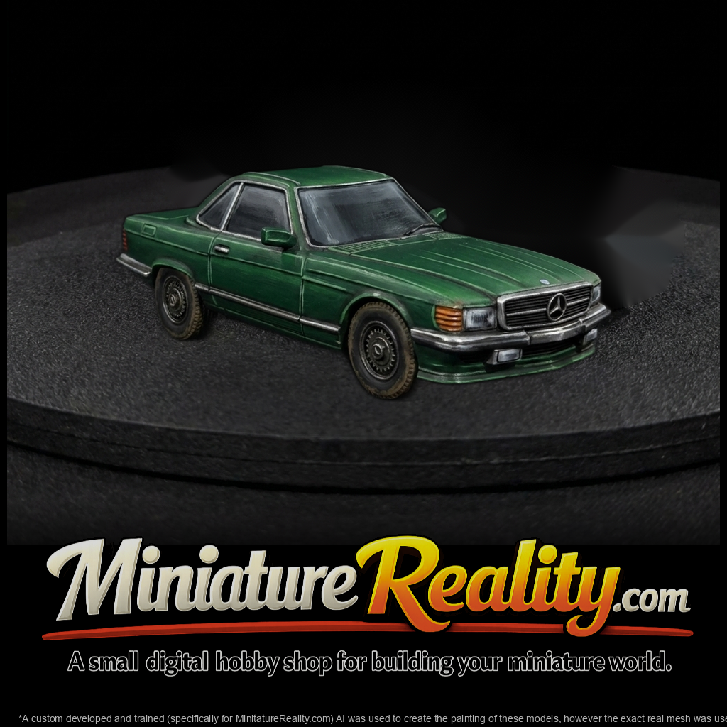 Classic Luxury Coupe for Railroading and