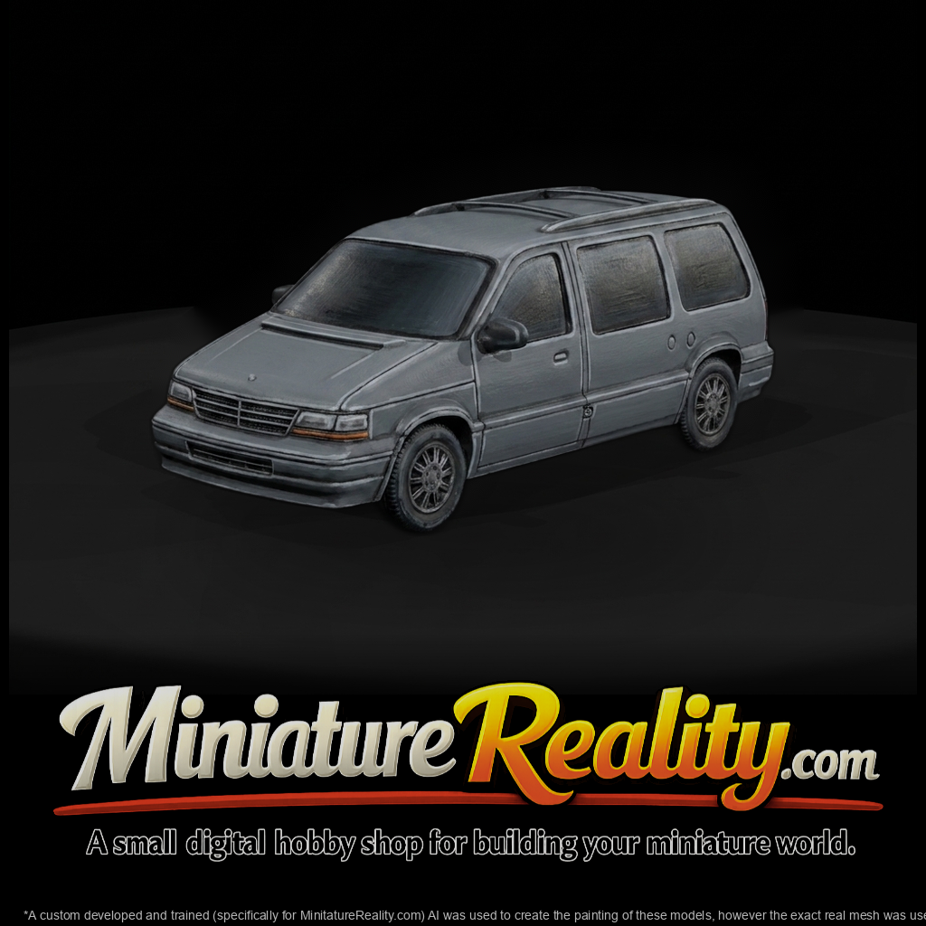 Classic Minivan HO 1:87 - For Dioramas & Model Railways