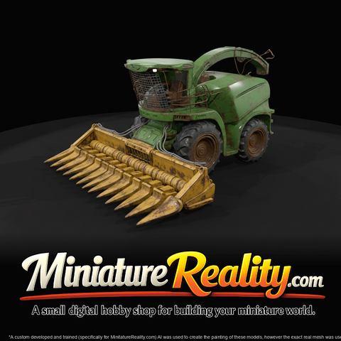 Corn Silage Harvester With Maize Header (2010s)