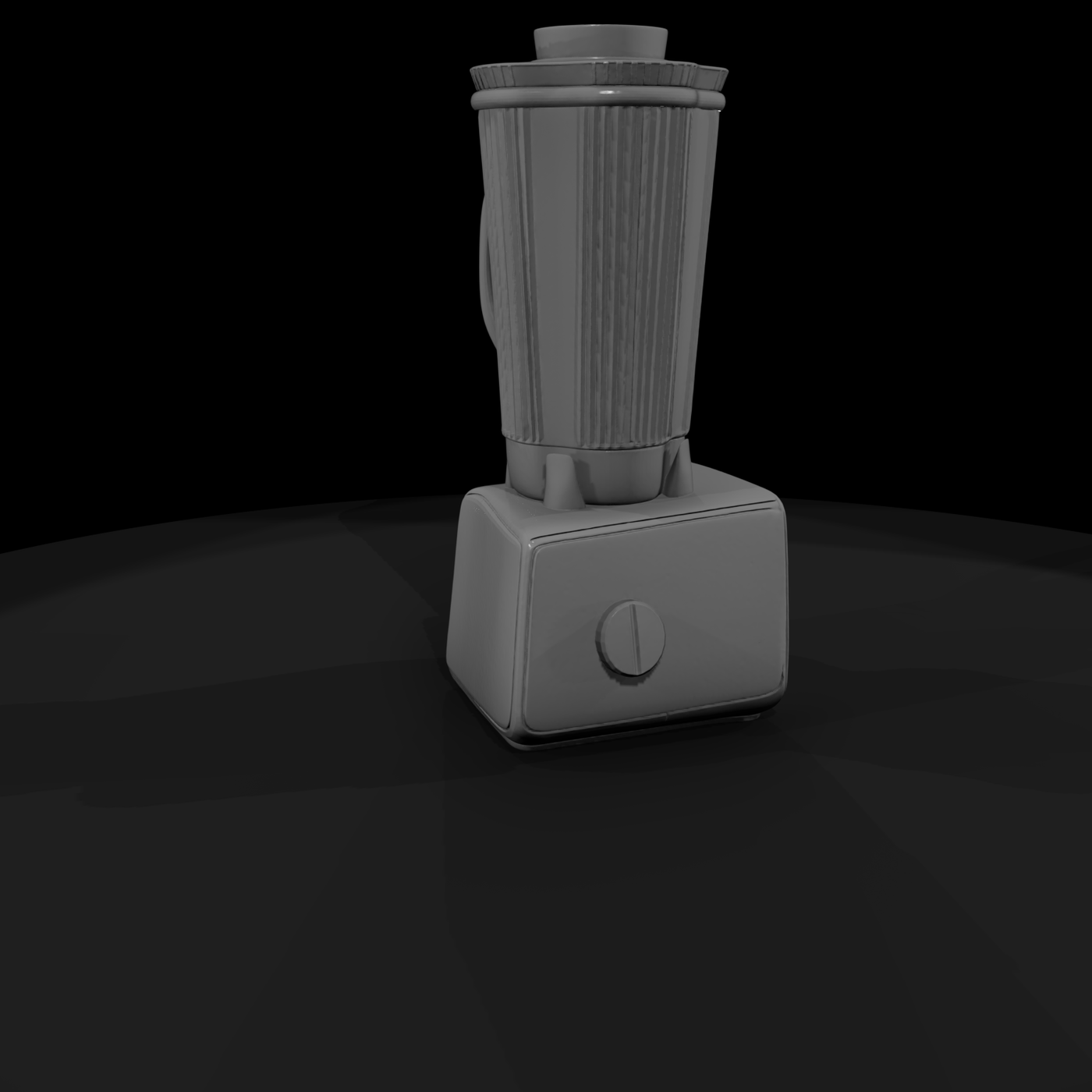 Countertop blender prop for dioramas and layouts
