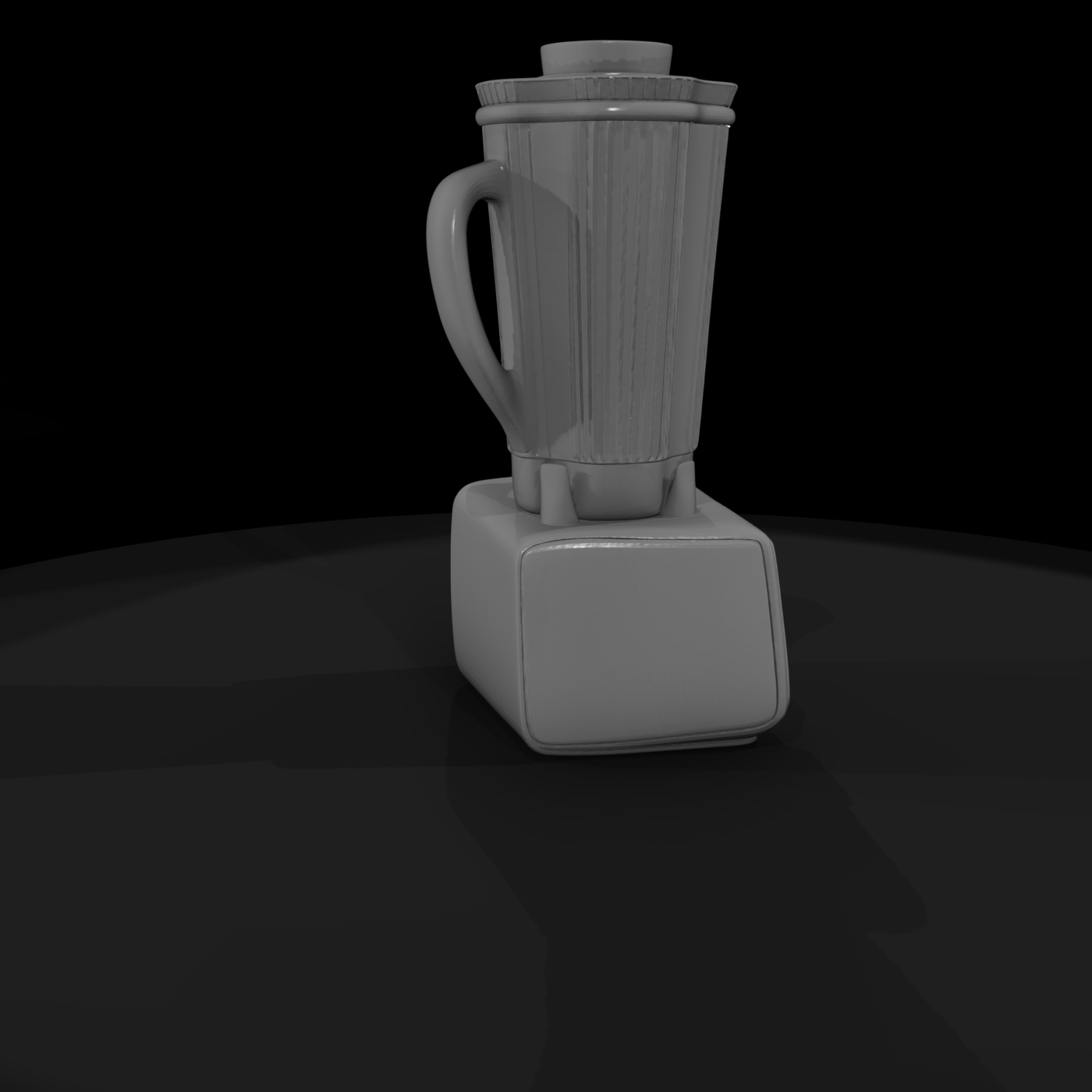 Countertop blender prop for dioramas and layouts