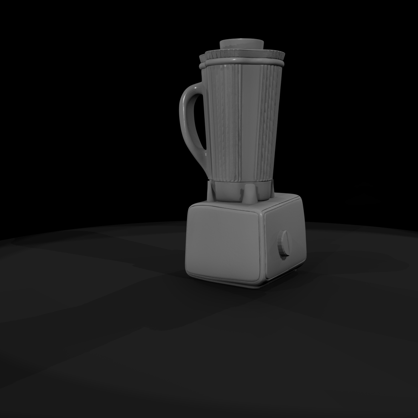 Countertop blender prop for dioramas and layouts