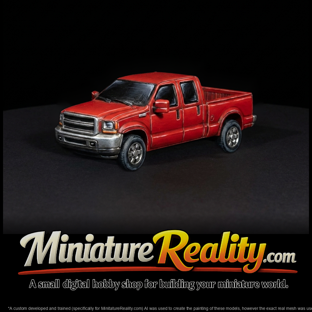 Crew Cab Pickup Truck & Railroading