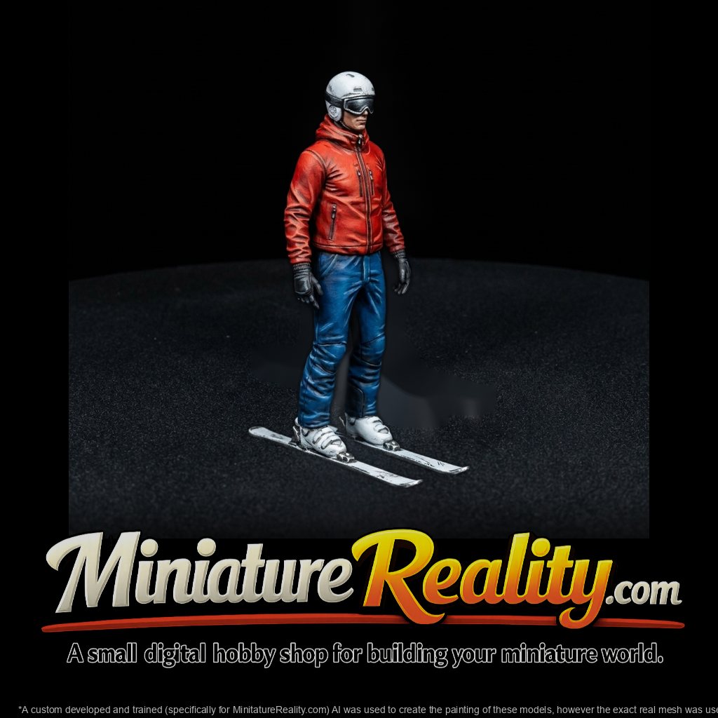 Downhill Skier Figure
