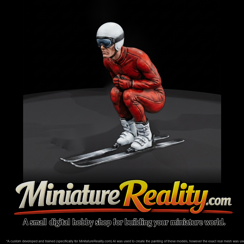 Downhill Skier Figure