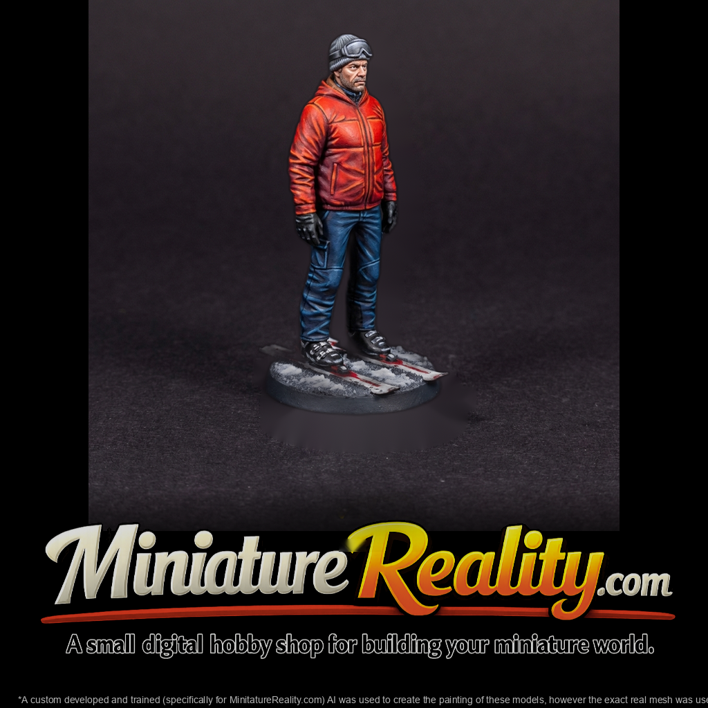 Downhill Skier Figure