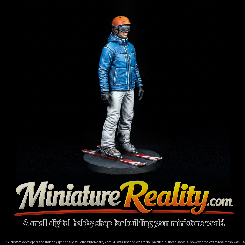 Downhill Skier Figure