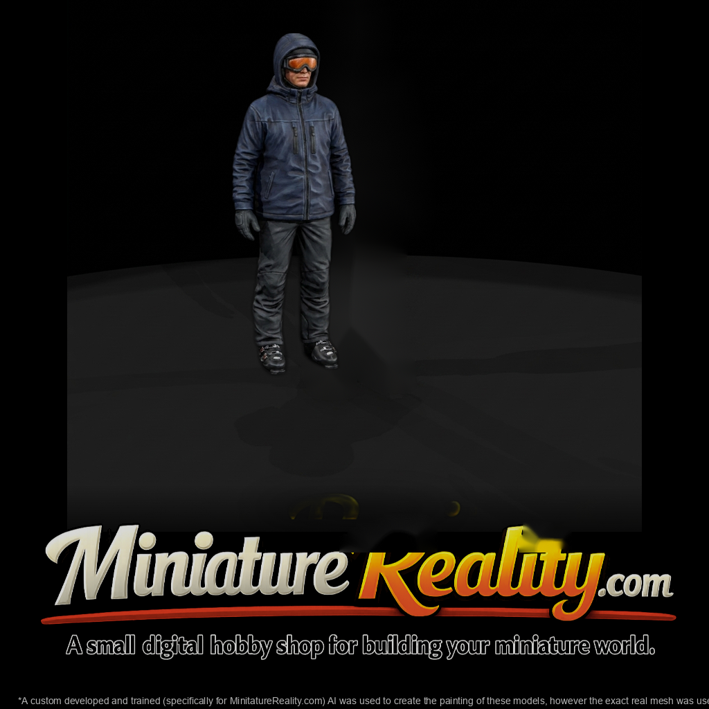 Downhill Skier Figure