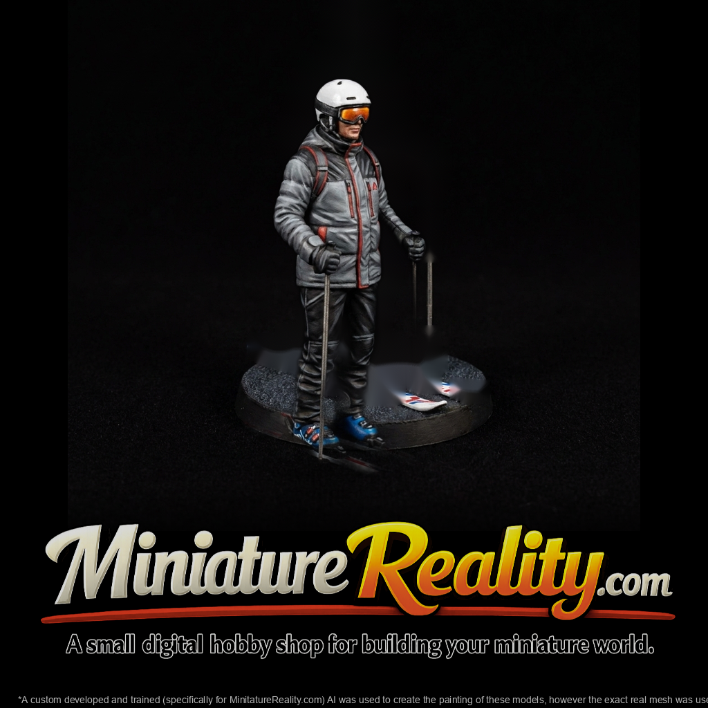 Downhill Skier Figure