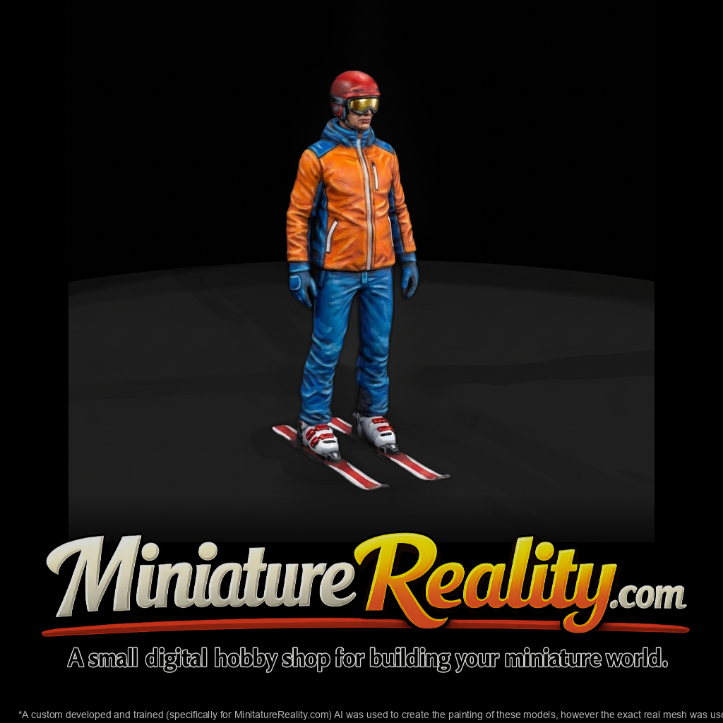 Downhill Skier Figure