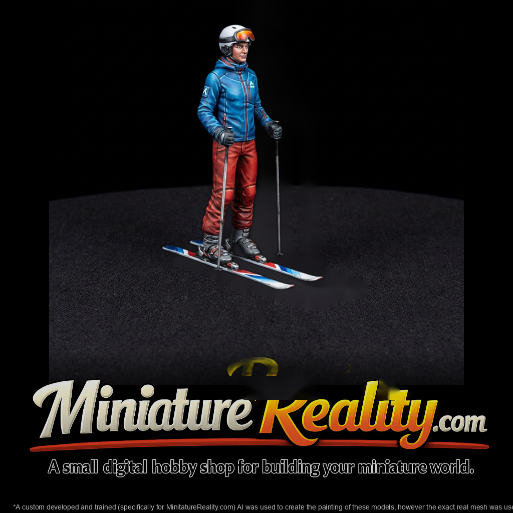 Downhill Skier Figure