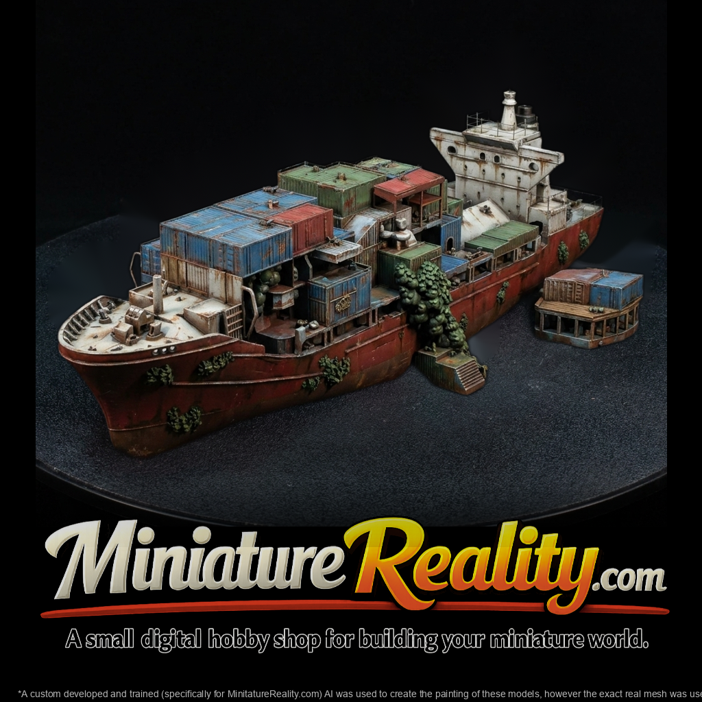 Derelict Container Ship Wreck