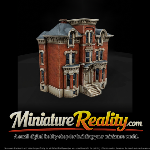 Detailed Victorian Townhouse