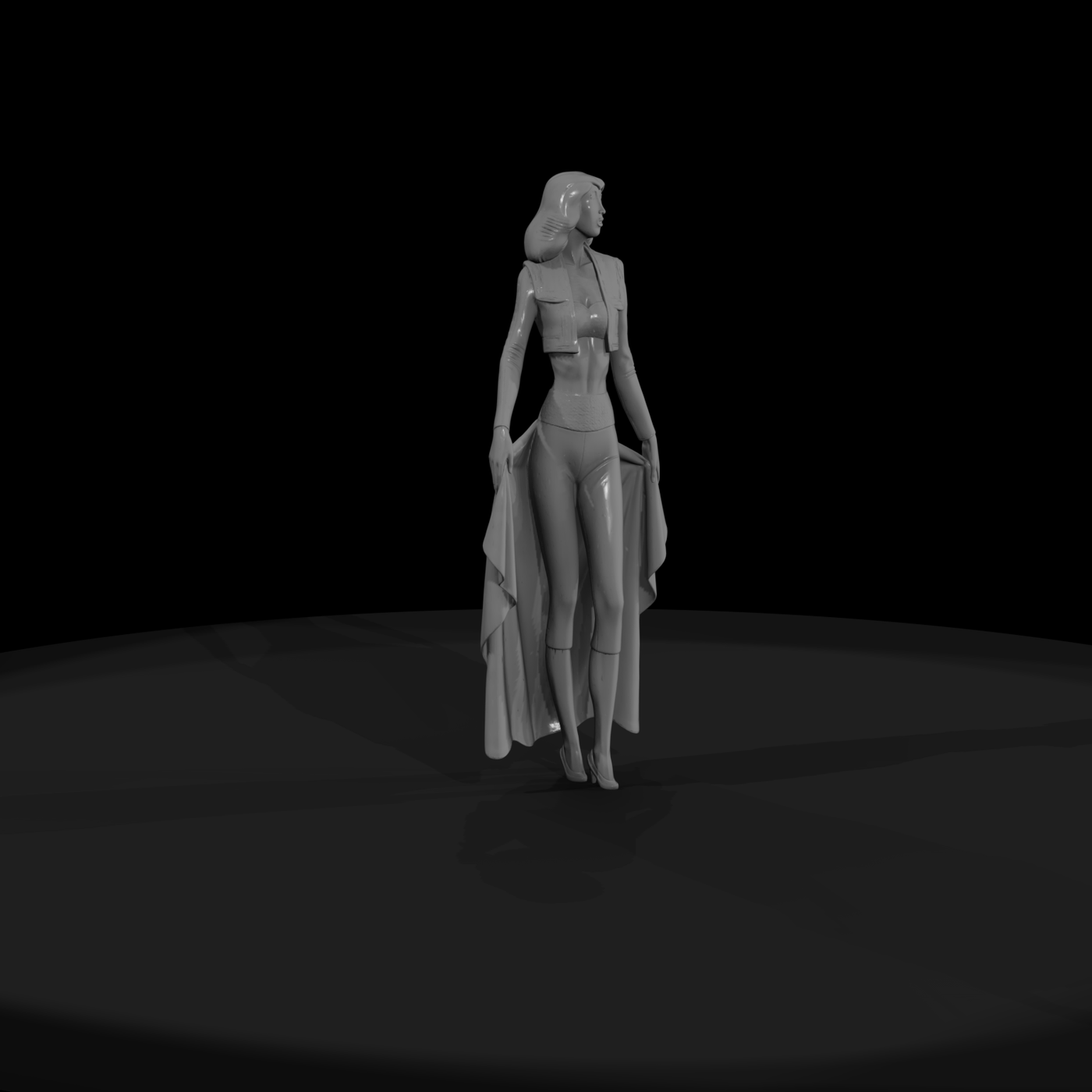 Fashion figure — diorama & display