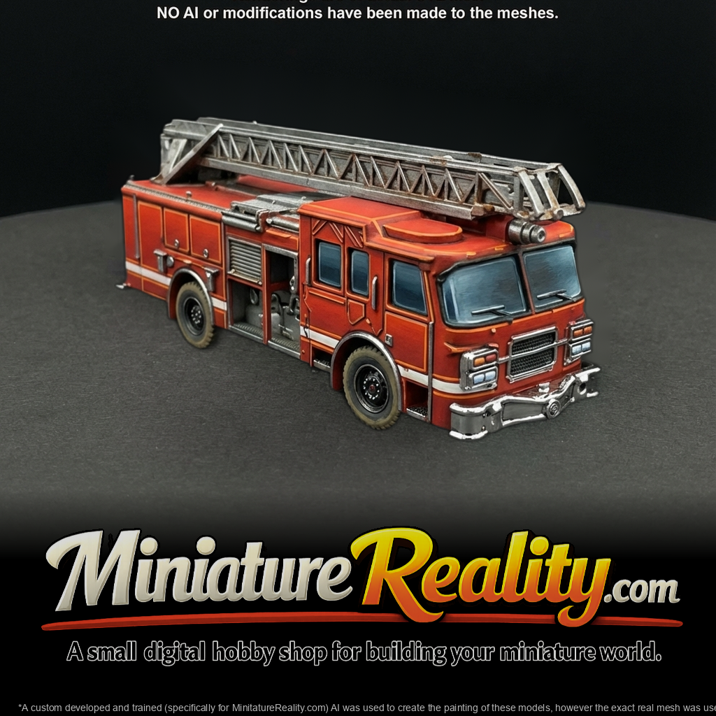 fire engine / pumper truck (2010s–2020s) — damaged in service