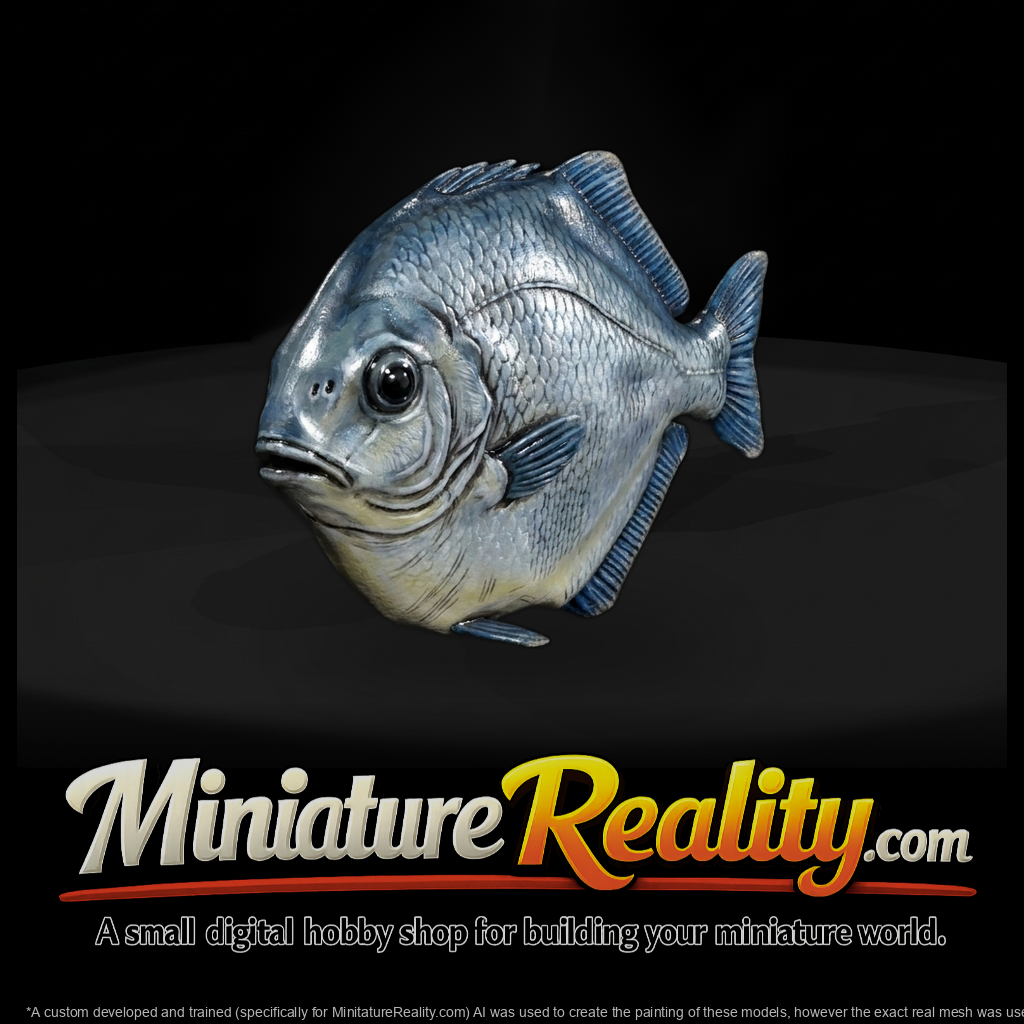 Flat Saltwater Fish Cutout prop