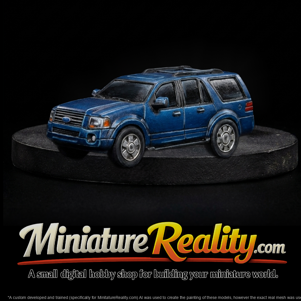Ford Expedition–style SUV for Dioramas