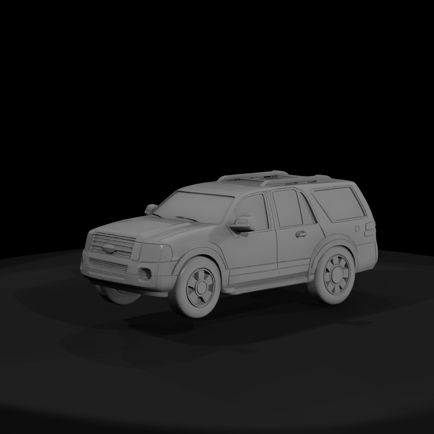 Ford Expedition–style SUV for Dioramas