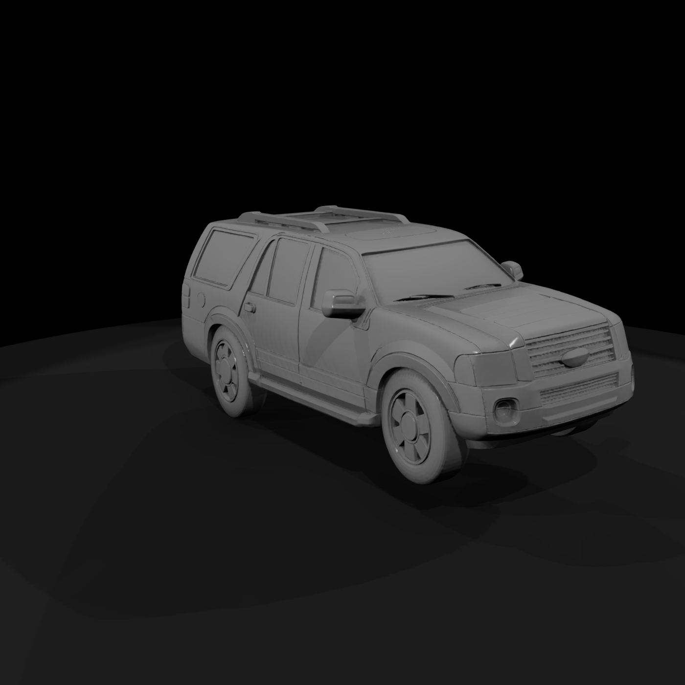 Ford Expedition–style SUV for Dioramas