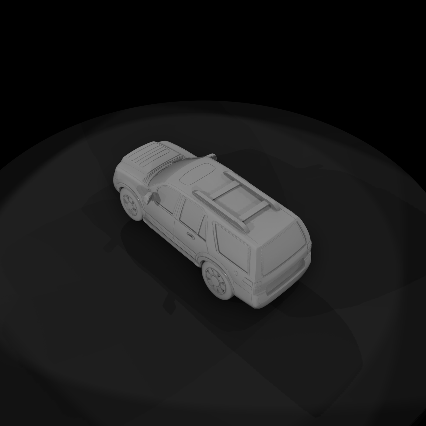 Ford Expedition–style SUV for Dioramas