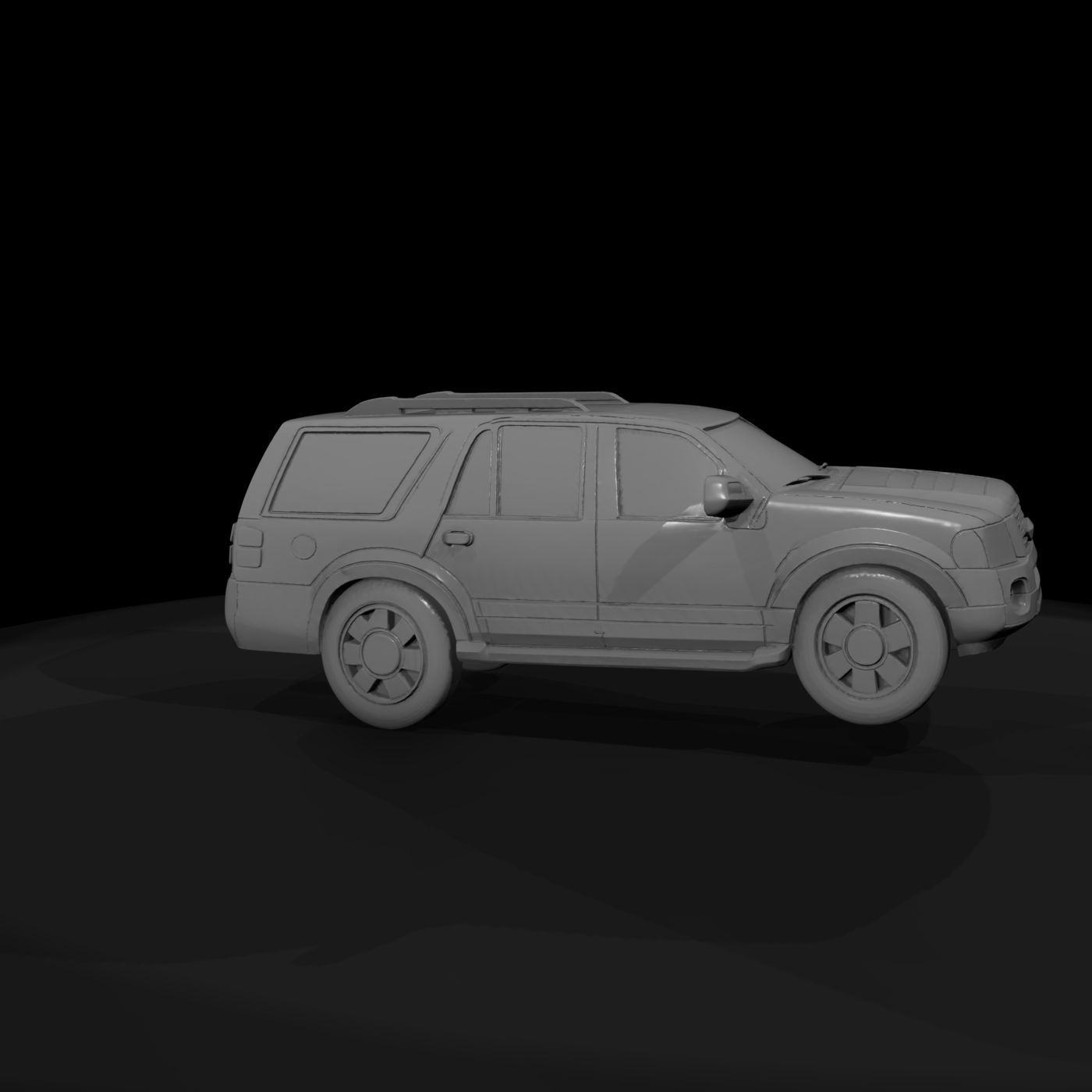 Ford Expedition–style SUV for Dioramas