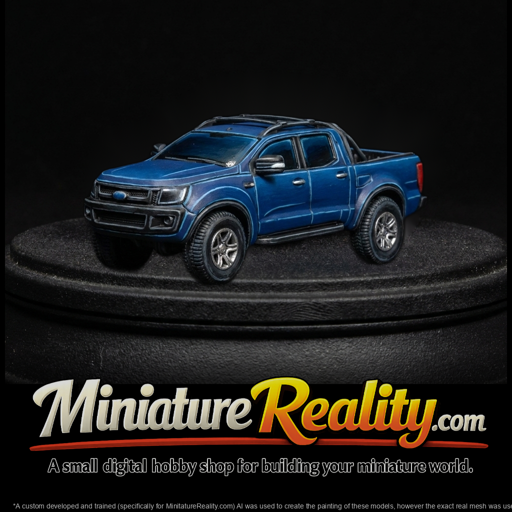 Ford Ranger-style double-cab pickup