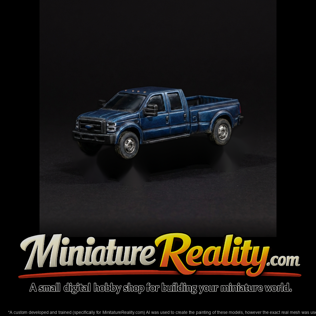 Ford‑style Super Duty dually pickup