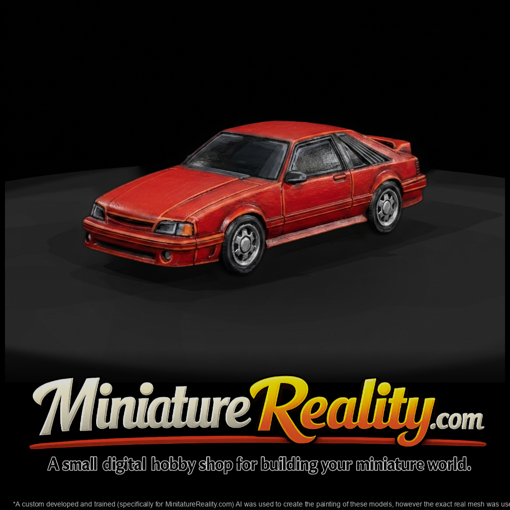 Fox-Body Coupe Car Shell