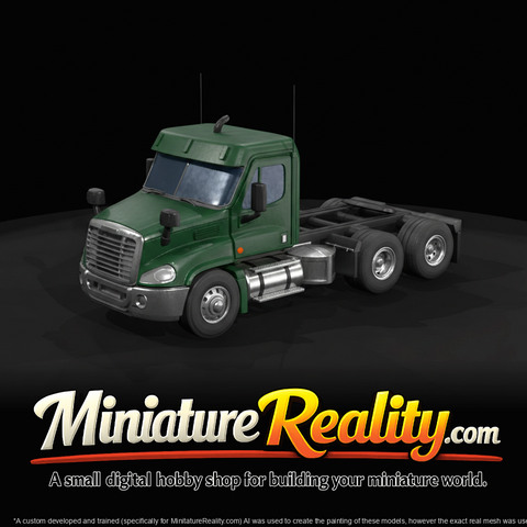 Freightliner Cascadia Daycab Tractor Truck 2007 600 Lq 0003 (2000s)