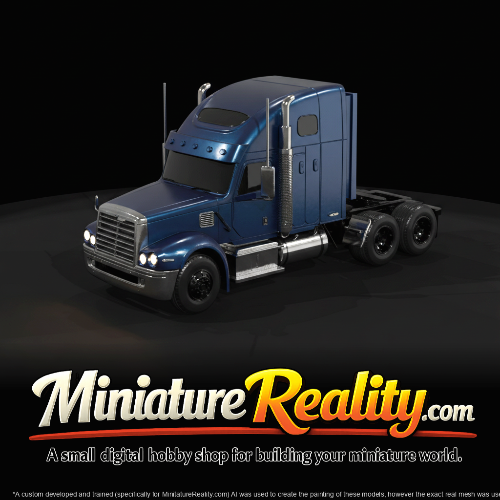 Freightliner Coronado Sleepercab Tractor Truck 2009 1000 0001 (2000s)