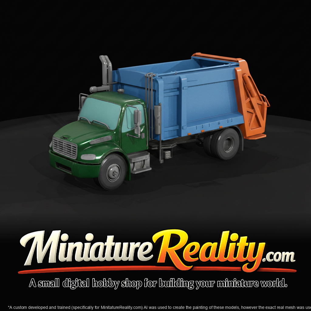Freightliner M2 Heil PT1000 Garbage Recolector Truck 2012 600 0003 (2010s)