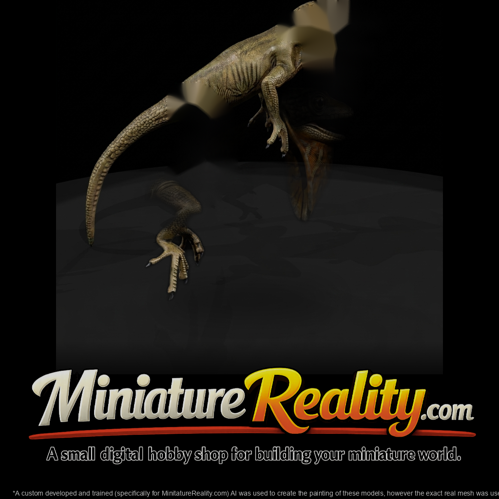 Frilled Lizard Figurine