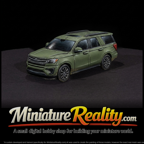 Full-Size SUV Prototype for HO Dioramas & Model Railways
