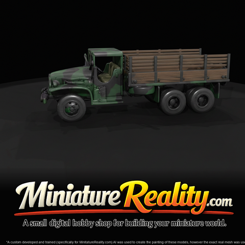 GMC 353 Military Truck Open Top (1940s)