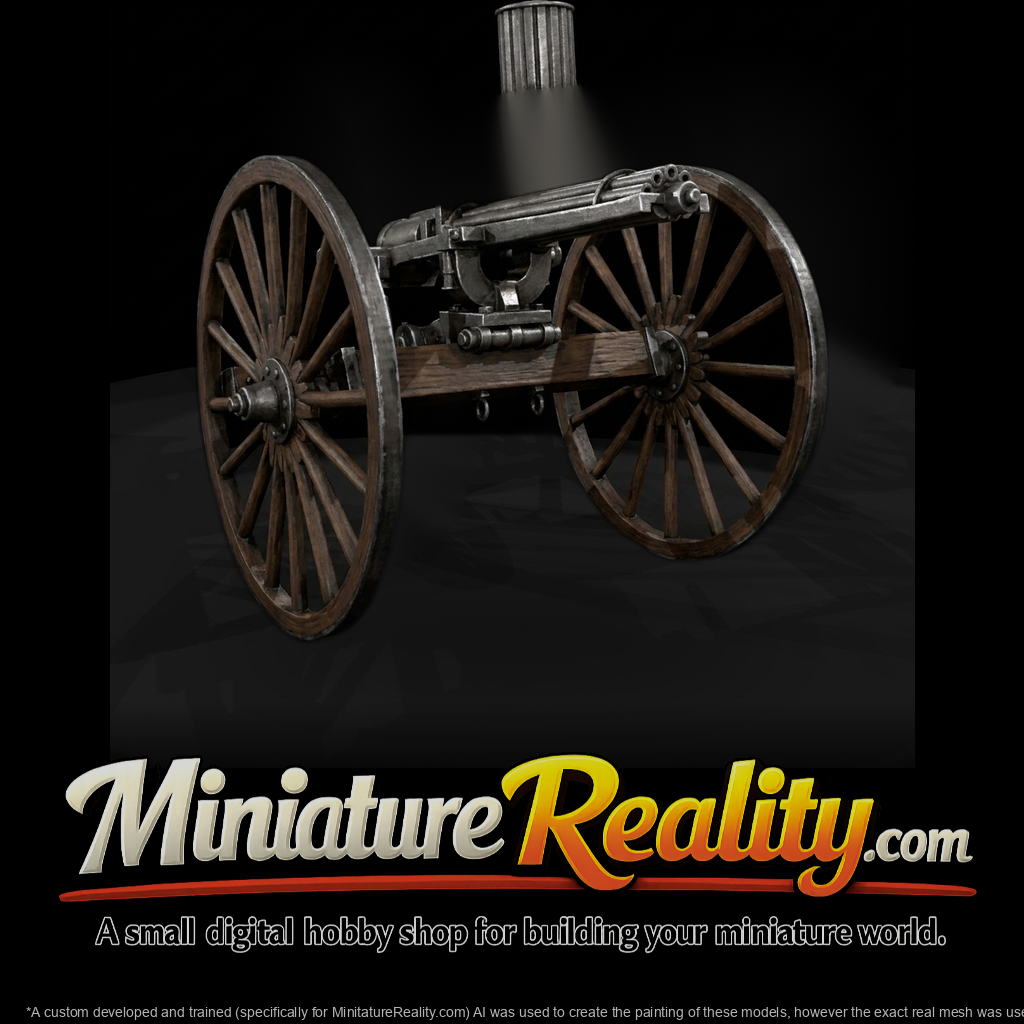 Gatling gun prop