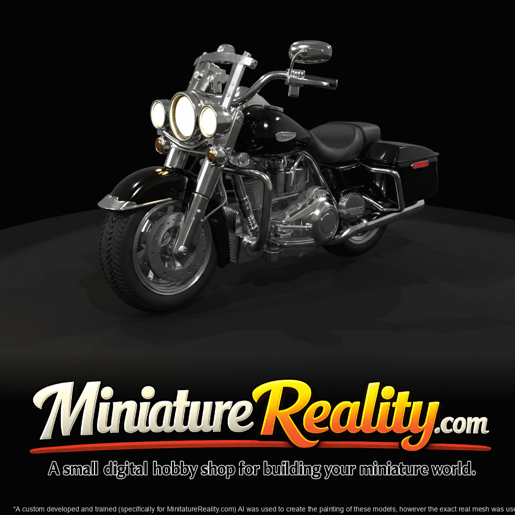 Harley Davidson Flhr Road King 1994 600 0003 (1990s)