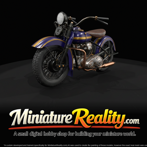 Harley Davidson Knuchlehead Ohv 1941 600 0003 (1940s)