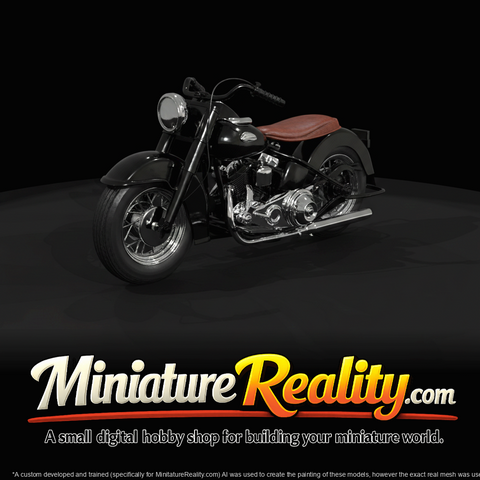 Harley Davidson Panhead Hydra Glide E F1949 1000 0001 (1940s)