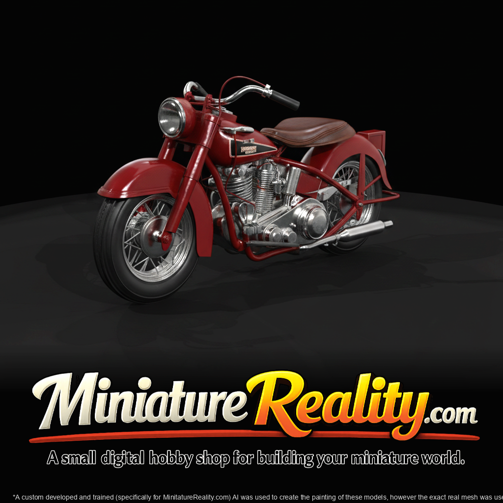 Harley Davidson Panhead Hydra Glide E F - 1949 (1940s)