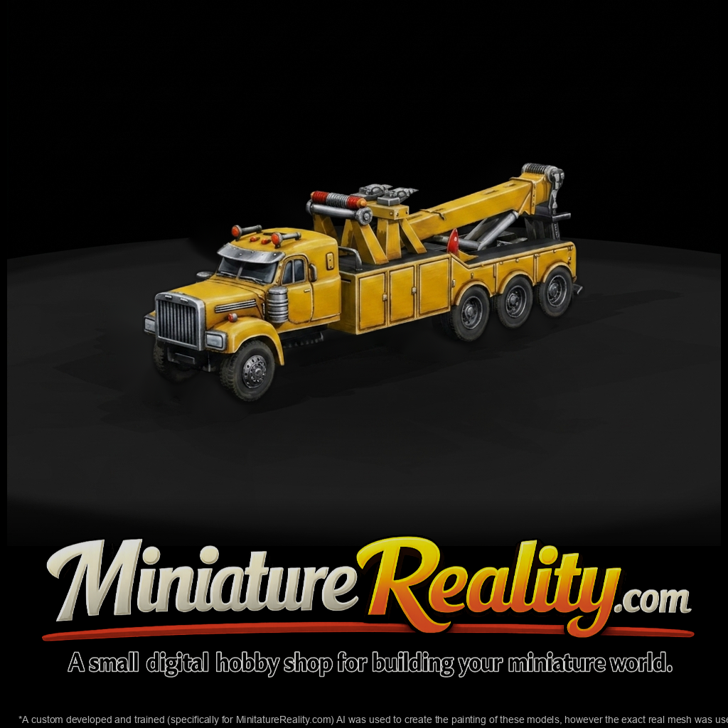 Heavy-Duty Tow Truck Wrecker
