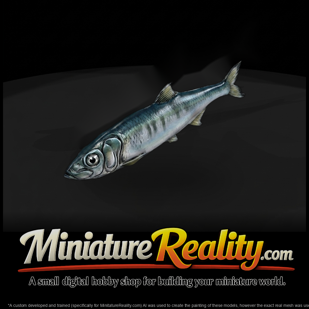 Herring Fish Sculpt — and display prop
