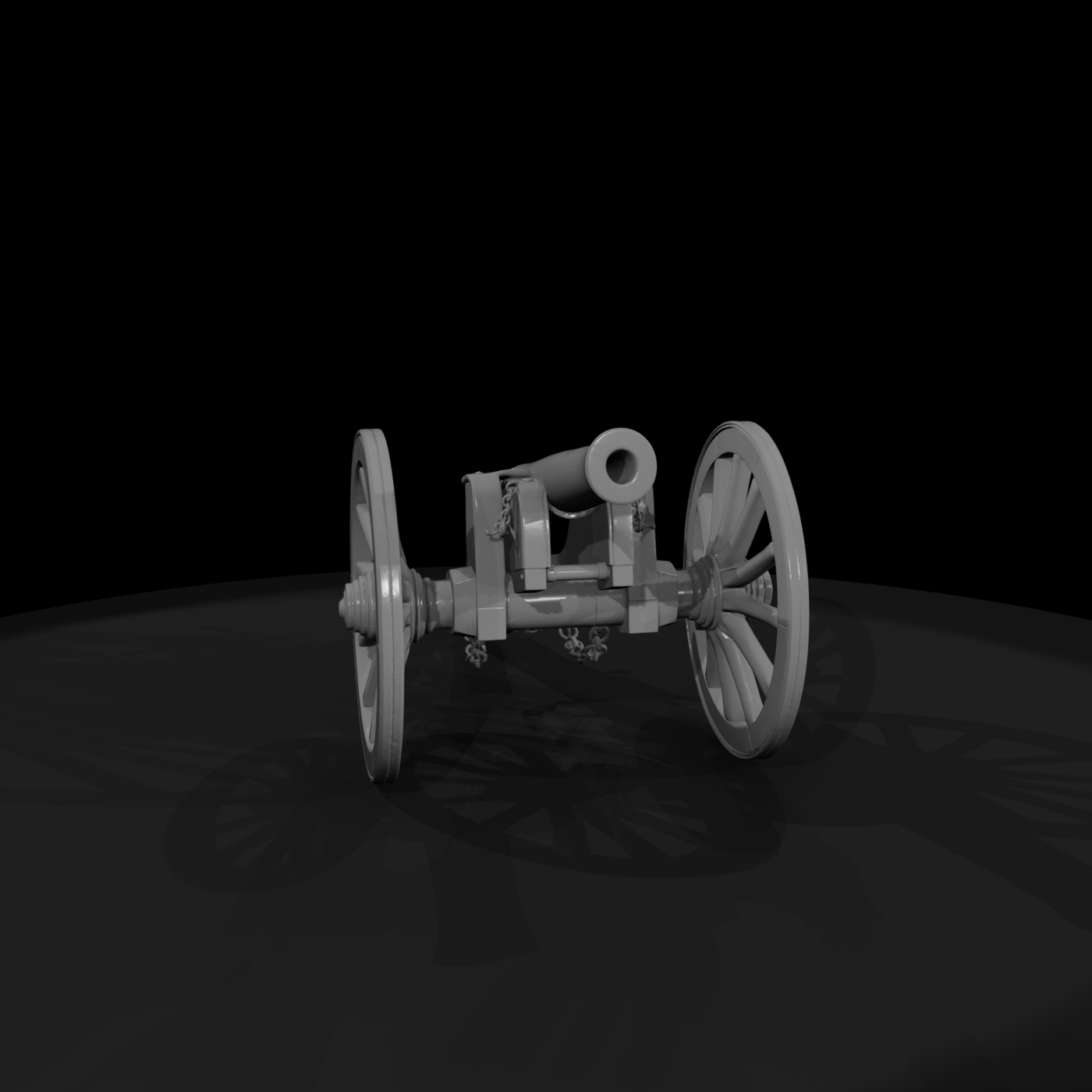 Historical Field Cannon for Dioramas