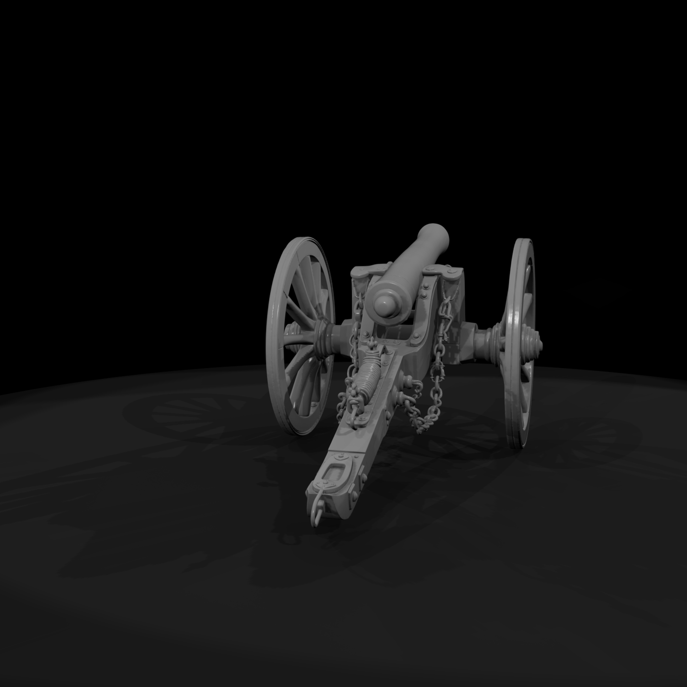 Historical Field Cannon for Dioramas